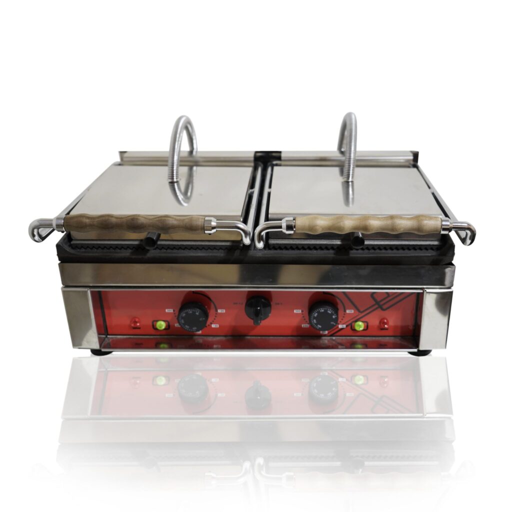 پنینی گریل دو درب صنعتی