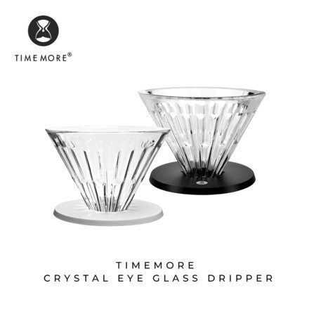 دریپر تایم مور مدل Glass Crystal Eye مشکی و سفید