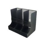 استند فلزی لیوان رومیزی - 3 خانه