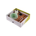 ست چای ماچا 5 تکه چین چای - سبز