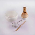 ست چای ماچا 5 تکه چین چای - سفید