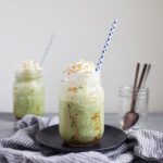 ماچا لاته کارامل پپتینا