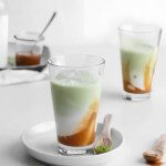 ماچا لاته کارامل پپتینا