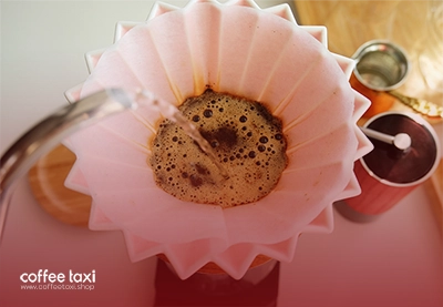 دمآوری قهوه با دم افزار اوریگامی