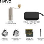 آسیاب قهوه دستی Mavo مدل Wizard (Set) - تصویر 3