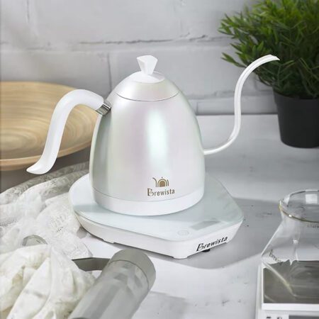 کتل برقی برویستا مدل Artisan Pro 600ML - سفید صدفی - تصویر 2
