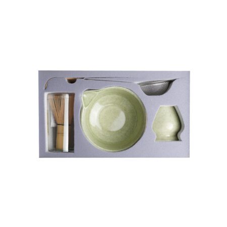 ست ماچا چین چای - 6 تکه سبز خاکستری