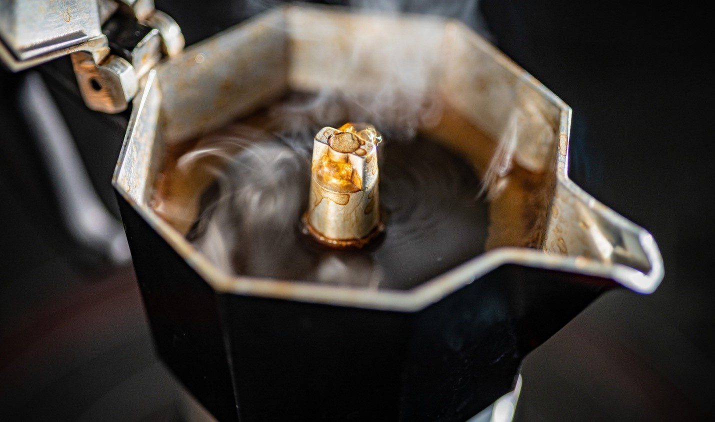 تهیه قهوه با موکاپات