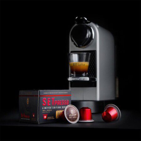 قهوه کپسولی SETpresso سازگار با دستگاه نسپرسو (Red)