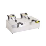 سرخ کن 8 لیتری دو لگن برقی رمتا مدل R102