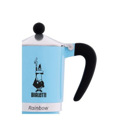 قهوه ساز بیالتی Rainbow آبی – 3 کاپ